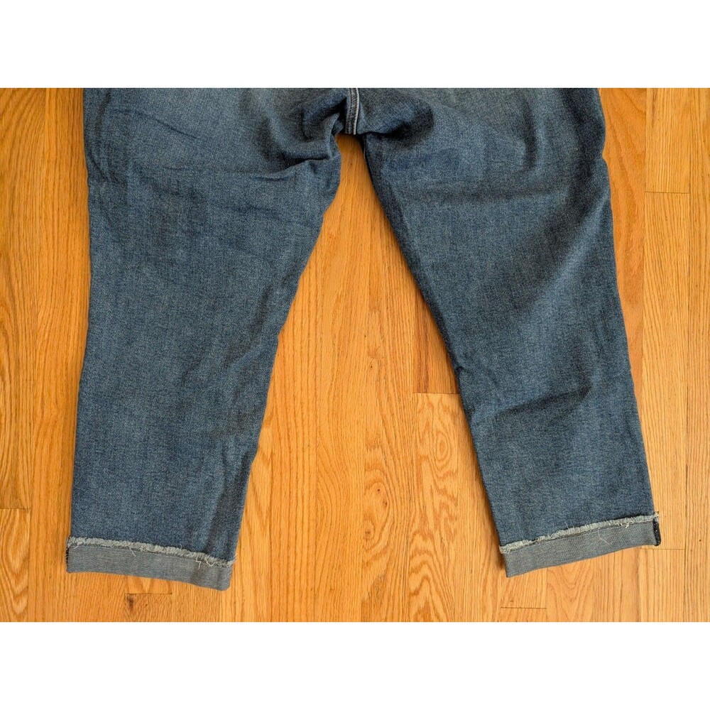 KUT FROM THE KLOTH. Jeans 22W Ellen Roll Cuff Crop Straight Leg Stitch Fix NWT - Picture 8 of 11